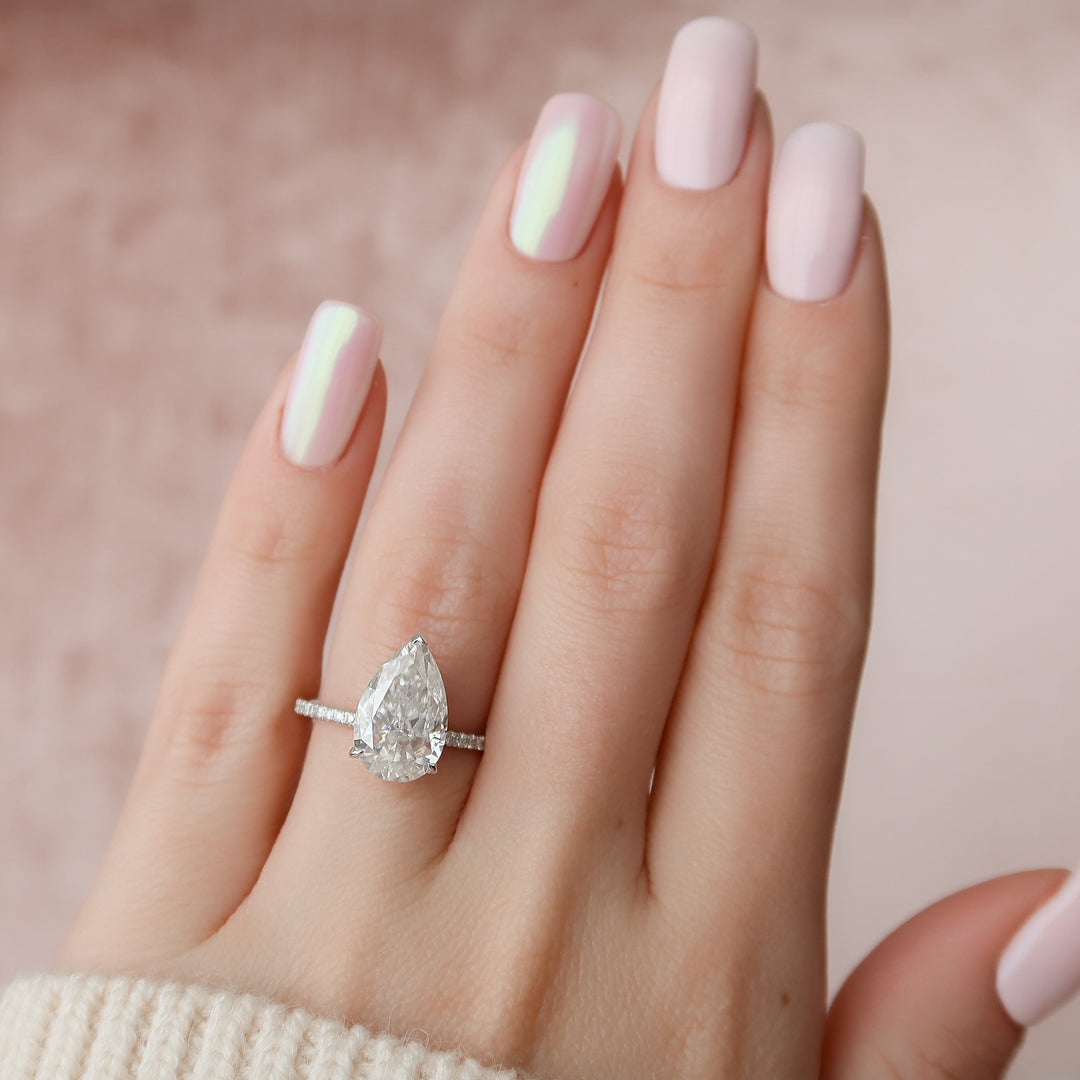 The Regina Pear Ring 925 Silver