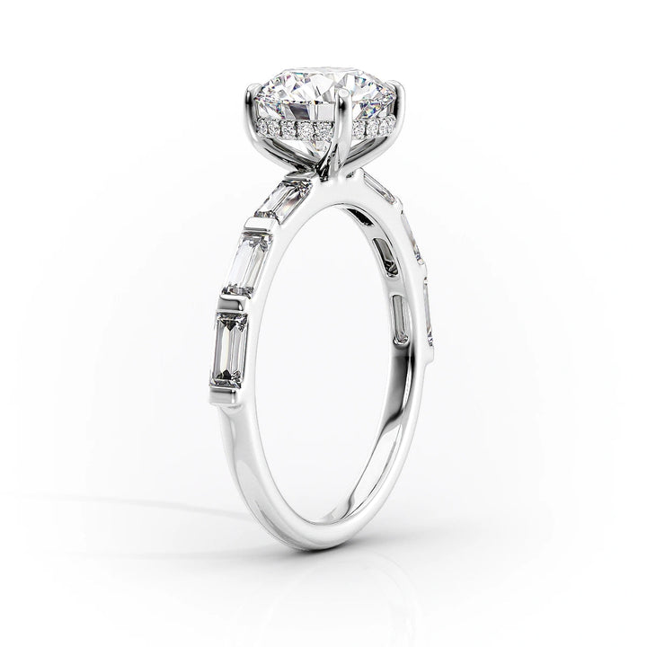 The Aurora Pear Ring 925 Silver