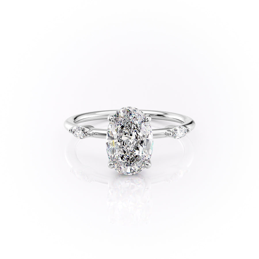 The Sofia Oval Ring 925 Silver