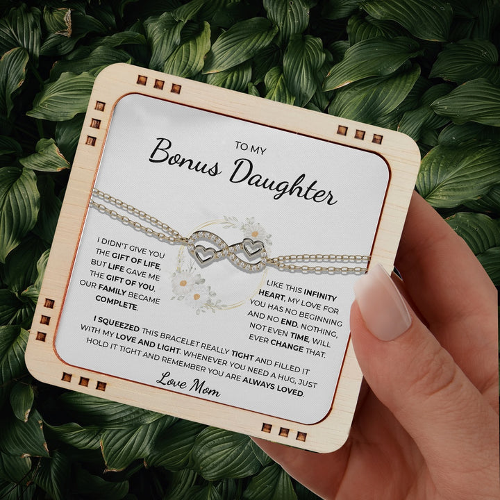 To My Bonus Daughter : Not By Birth, But By Heart - Love Mom