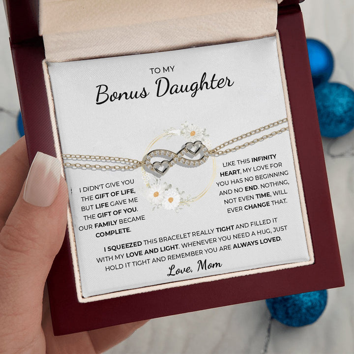 To My Bonus Daughter : Not By Birth, But By Heart - Love Mom