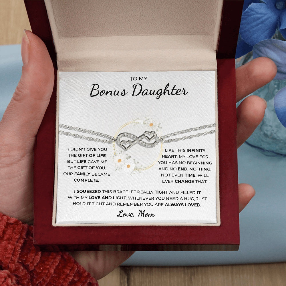 To My Bonus Daughter : Not By Birth, But By Heart - Love Mom