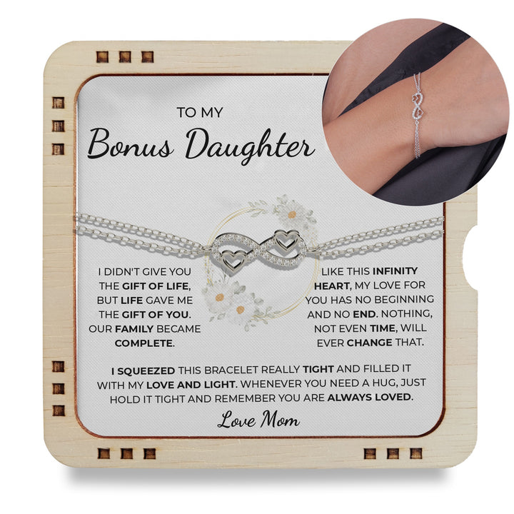 To My Bonus Daughter : Not By Birth, But By Heart - Love Mom