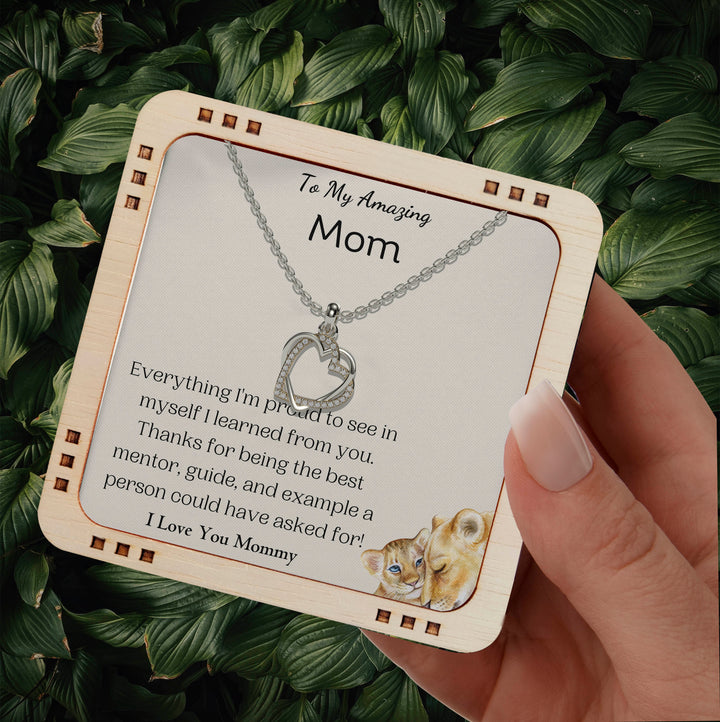 Copy of To My Amazing Mom 18K Gold Plated Necklace - Thank You Mommy