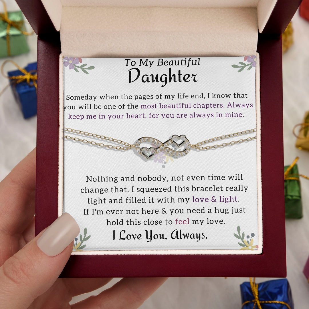 (Almost Sold Out) Always Keep Me In Your Heart - Bracelet For Daughter