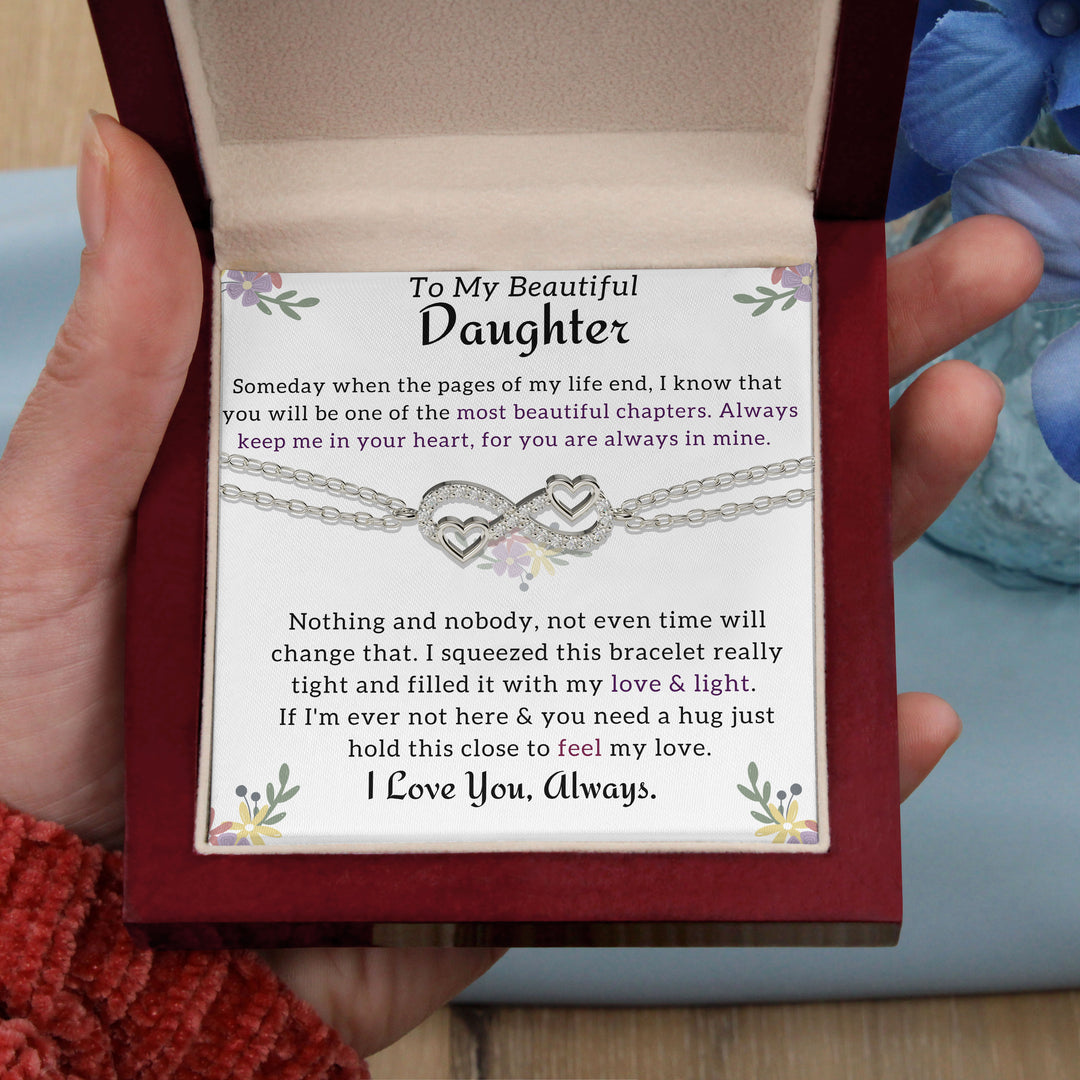 (Almost Sold Out) Always Keep Me In Your Heart - Bracelet For Daughter